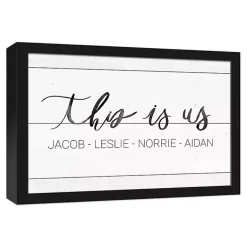 Kirklands Home Personalized This Is Us Canvas Wall Art Hot