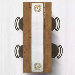 Kirklands Home Personalized Wreath Monogram Table Runner, 72 in. Discount