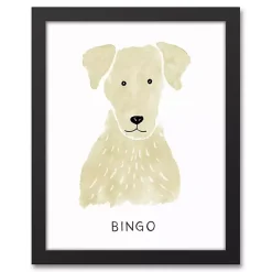 Kirklands Home Personalized Yellow Labrador Canvas Wall Plaque Clearance