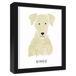Kirklands Home Personalized Yellow Labrador Canvas Wall Plaque Clearance