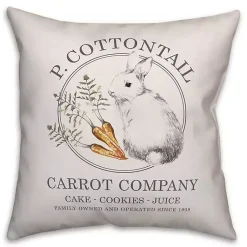 Easter Decorations>Kirklands Home Peter Cottontail Easter Bunny Pillow