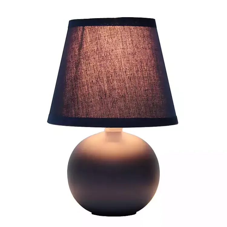 Kirklands Home Petite Orb Ceramic Table Lamp Blue Best