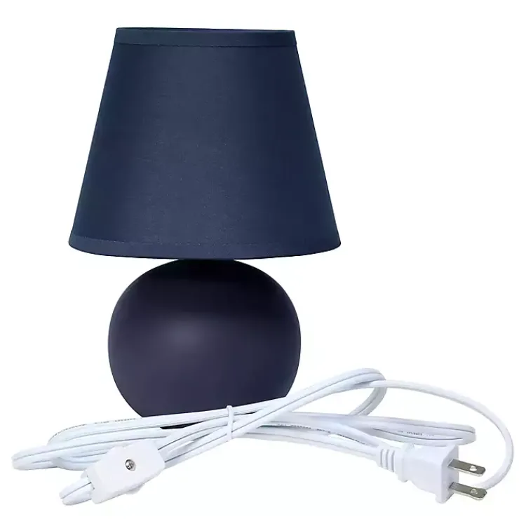Kirklands Home Petite Orb Ceramic Table Lamp Blue Best