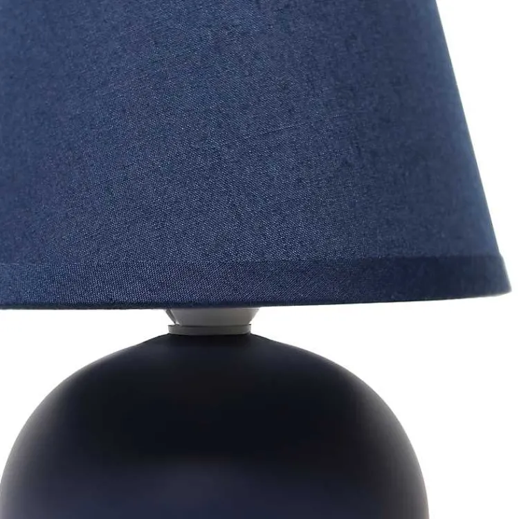 Kirklands Home Petite Orb Ceramic Table Lamp Blue Best