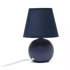 Kirklands Home Petite Orb Ceramic Table Lamp Blue Best