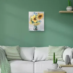 Kirklands Home Petite Fleurs Sunflower II Canvas Art Print, 16x20