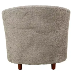 Kirklands Home Pewter Boucle Parker Club Chair Gray Sale
