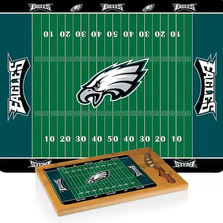 Kirklands Home Philadelphia Eagles Cutting Board & Knife Set Discount