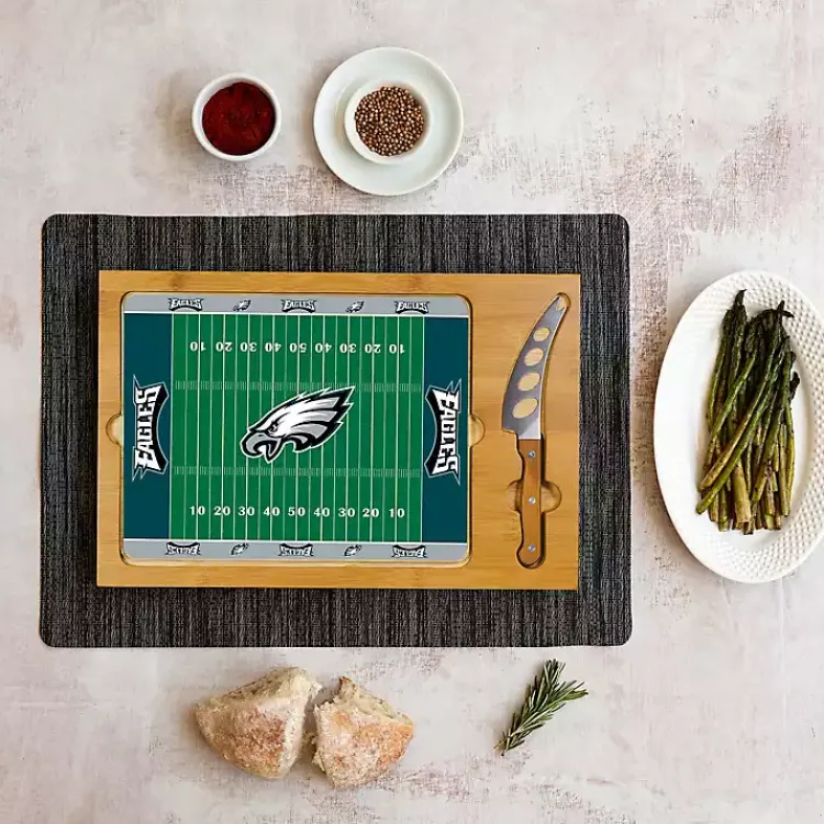 Kirklands Home Philadelphia Eagles Cutting Board & Knife Set Discount