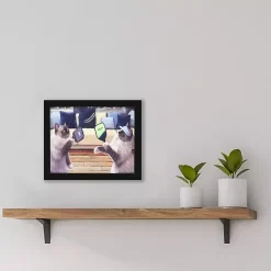 Kirklands Home Pickleball Cats Framed Art Print Multi Clearance