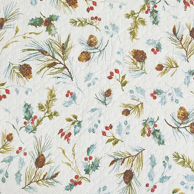 Kirklands Home Pinecone Reversible 3-pc. Full/Queen Quilt Set Outlet