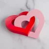 Valentines Day Decorations>Kirklands Home Pink & Red Hearts Link Sculpture