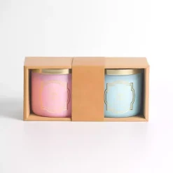 Candles>Kirklands Home Pink Coral & Sea Salt 2-pc. Candle Set