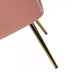 Kirklands Home Donata Velvet Tufted Loveseat Pink Discount
