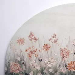 Kirklands Home Pink Floral Meadow Arch Canvas Art Print Best