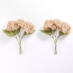 Stems & Bouquets>Kirklands Home Hydrangea Bundles, Set of 2 Pink