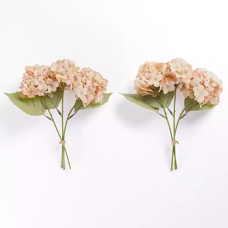 Stems & Bouquets>Kirklands Home Hydrangea Bundles, Set of 2 Pink