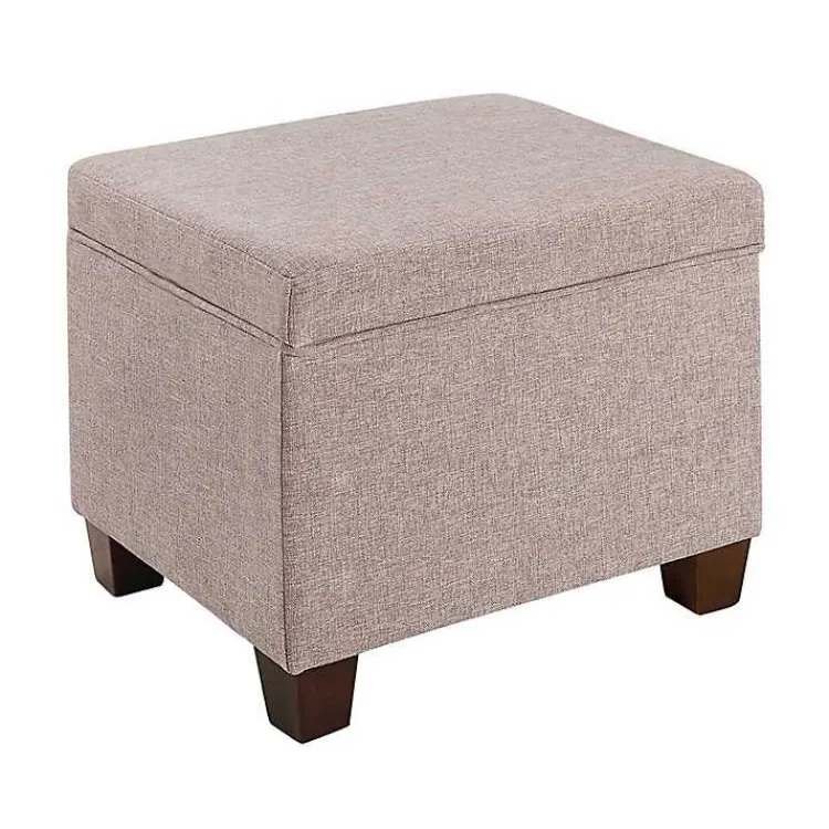 Kirklands Home Madison Storage Ottoman Pink Outlet