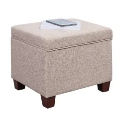 Kirklands Home Madison Storage Ottoman Pink Outlet