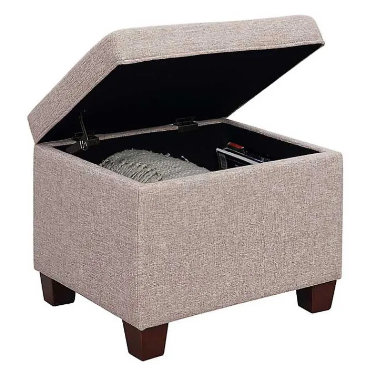 Kirklands Home Madison Storage Ottoman Pink Outlet
