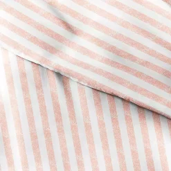 Kirklands Home Pink Rugged Stripe 2-pc. Twin Duvet Cover Set Outlet