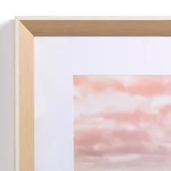 Kirklands Home Pink Sky Beach Framed Art Print Sale