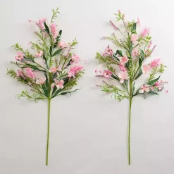 Stems & Bouquets>Kirklands Home Spring Flower Stems, Set of 2 Pink