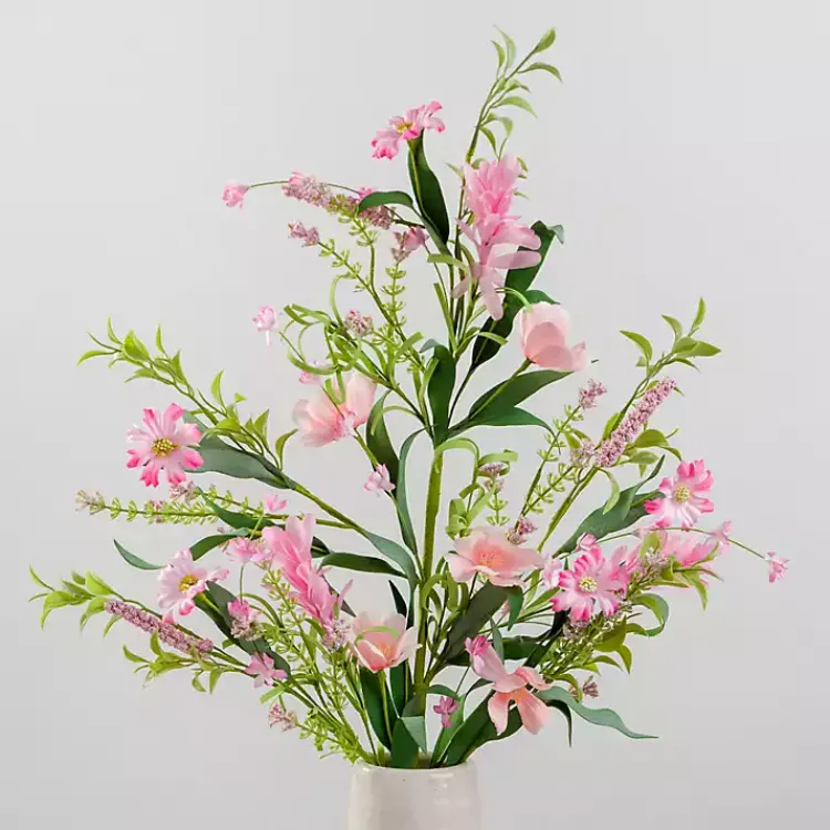 Stems & Bouquets>Kirklands Home Spring Flower Stems, Set of 2 Pink