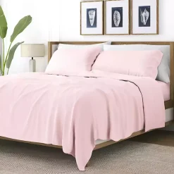 Kirklands Home Tiny Hearts 3-pc. Twin Sheet Set Pink