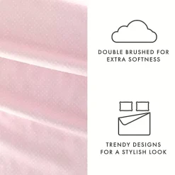 Kirklands Home Tiny Hearts 3-pc. Twin Sheet Set Pink