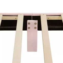 Kirklands Home Upholstered Dalia Queen Platform Bed Pink Best