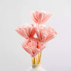 Stems & Bouquets>Kirklands Home Wooden Floral Stems, Set of 2 Pink