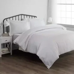 Kirklands Home Pinstriped 3-pc. King Duvet Cover Set Discount