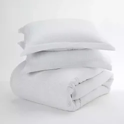 Kirklands Home Pinstriped 3-pc. King Duvet Cover Set Discount