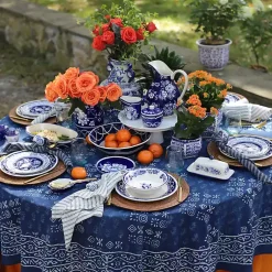 Kirklands Home Pip Vintage Blue Floral 2-pc. Sugar & Creamer Set Sale