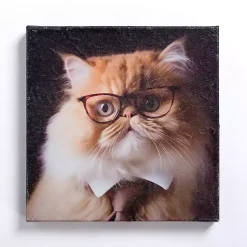 Kirklands Home Pippa the Cat Canvas Art Print Discount
