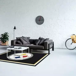 Kirklands Home Pittsburgh Steelers Area Rug, 4x6 Black Sale