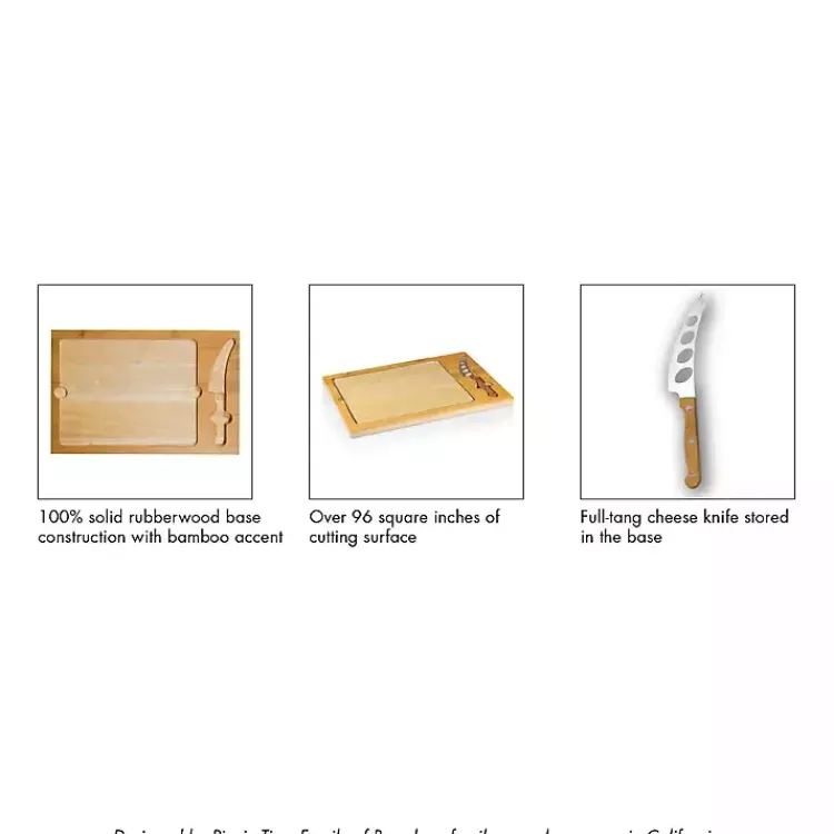 Kirklands Home Pittsburgh Steelers Cutting Board & Knife Set Clearance