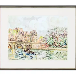 Kirklands Home Place Dauphine Framed Art Print Multi New