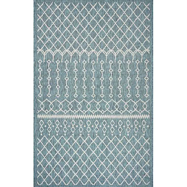 Kirklands Home Placid Portico Sun Shower Outdoor Area Rug, 7x9 Hot