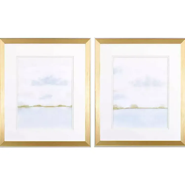 Kirklands Home Placid Waters Framed Art Prints, Set of 2 Clearance