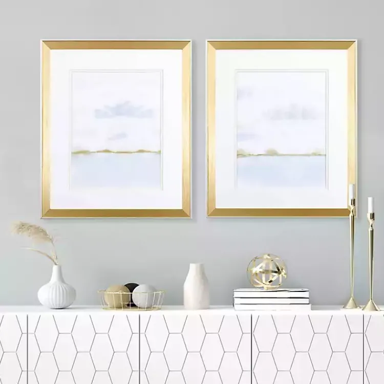 Kirklands Home Placid Waters Framed Art Prints, Set of 2 Clearance