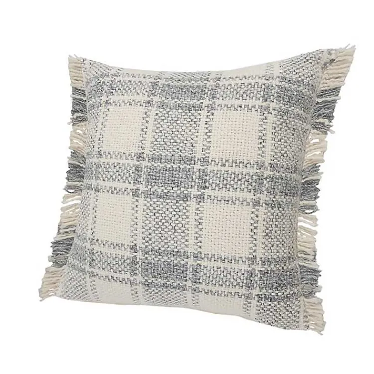 Pillows>Kirklands Home Plaid Cabin Casual Accent Pillow