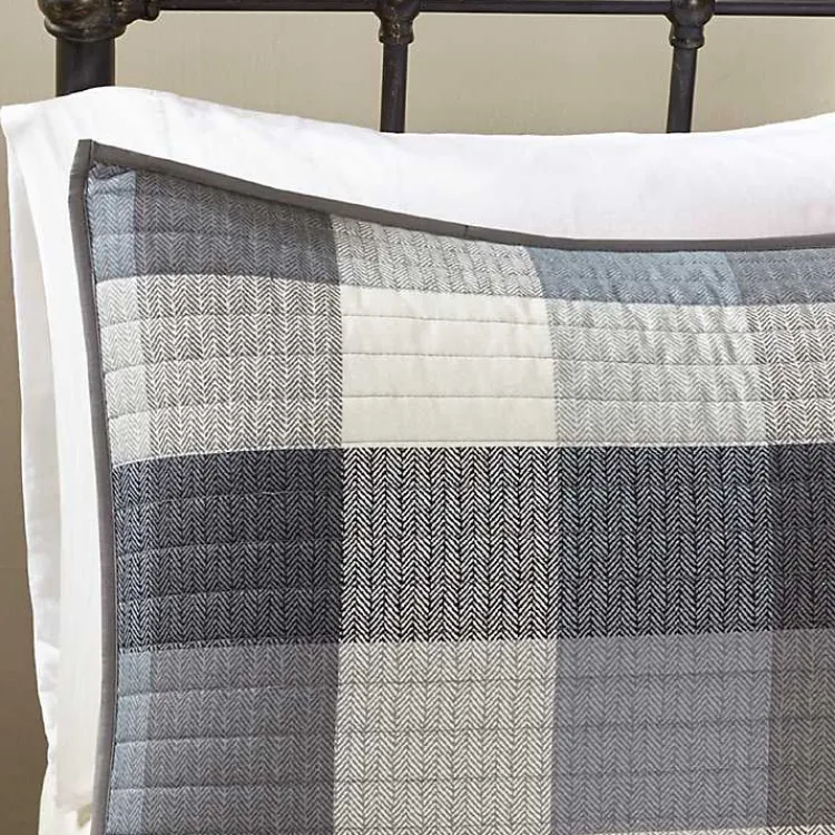 Kirklands Home Plaid Reversible 6-pc. Full/Queen Coverlet Set Best