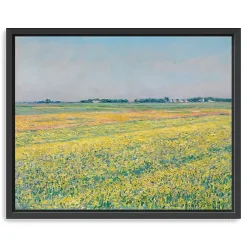 Kirklands Home Plain of Gennevilliers Framed Canvas Art Print New