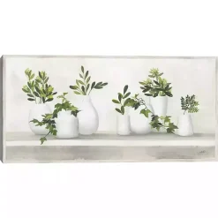 Kirklands Home Plant Shelf Life Framed Canvas Art Print Best