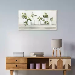 Kirklands Home Plant Shelf Life Framed Canvas Art Print Best