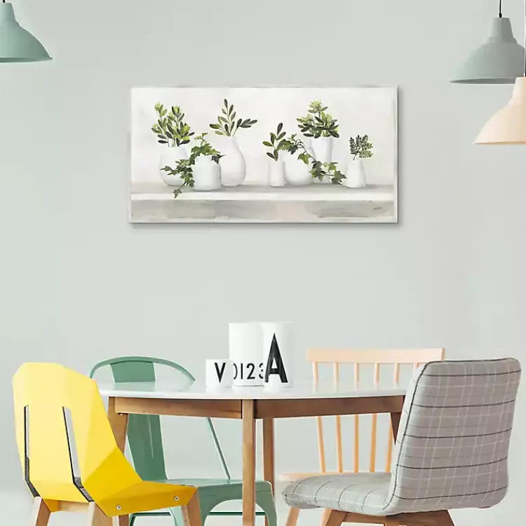Kirklands Home Plant Shelf Life Framed Canvas Art Print Best
