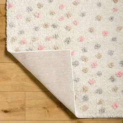 Kirklands Home Plush Multicolor Dotted Area Rug, 5x7