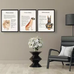 Kirklands Home Pomeranian Facts Framed Wall Plaque Sale